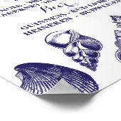 バーサインビーチ結婚式披露宴シェルズシェル海シー ポスター (角)