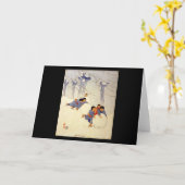 バーサボイントンラムスノーボールズ カード (黄色い花)