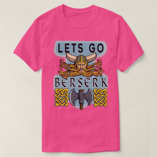 バーサークしよう Tシャツ (デザイン正面)