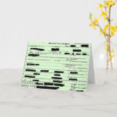 バーサー誕生日カード カード (黄色い花)