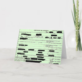 バーサー誕生日カード カード