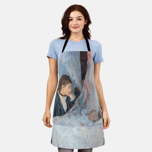 バーザモリソット – ザ・クレードル エプロン (着用した状態)