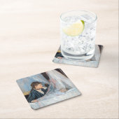 バーザモリソット – ザ・クレードル スクエアペーパーコースター (インサイチュ)