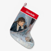 バーザモリソット – ザ・クレードル スモールクリスマスストッキング (正面 (吊り時))