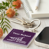 バーシティ・マッシング キーホルダー (正面右)