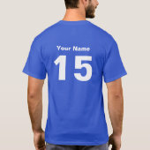 バーシティ・マッシング Tシャツ (裏面)