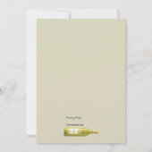 バーシャワー招待状 招待状 (裏面)