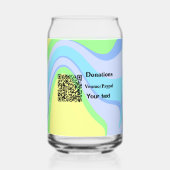 バーシンプルミニマルコー寄付金の追加venmo paypal ガラス缶 (裏面)