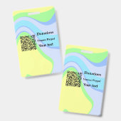 バーシンプルミニマルコー寄付金の追加venmo paypal バッジ (正面＆裏面)