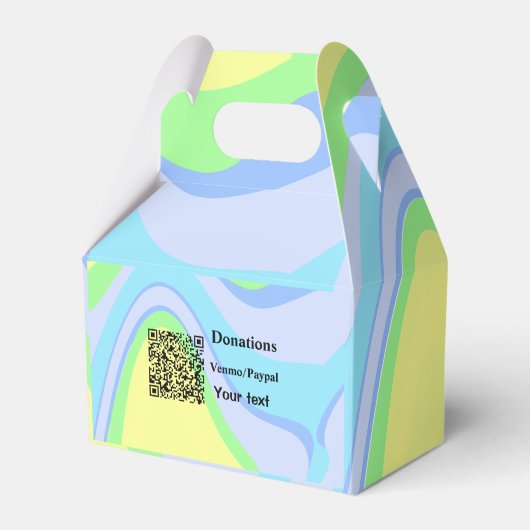 バーシンプルミニマルコー寄付金の追加venmo paypal フェイバーボックス (正面サイド)