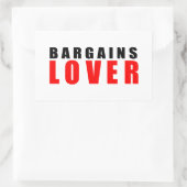 バージェイン愛好家 長方形シール (バッグ)