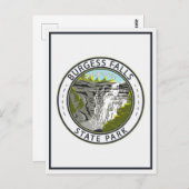 バージェス秋州パークテネシーバッジ ポストカード (正面/裏面)
