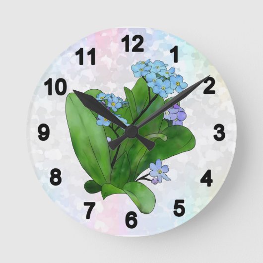 バージスメイン ラウンド壁時計 (正面)