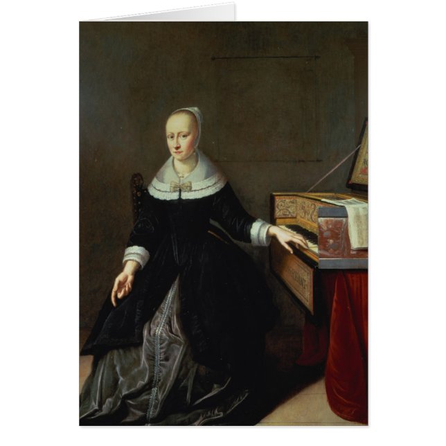 バージナルによる女性 (正面)