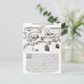 バージニアにイギリス人が到着した ポストカード (スタンド正面)