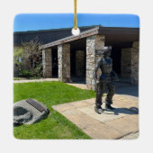 バージニアのシェナンドア国立公園 セラミックオーナメント (裏面)