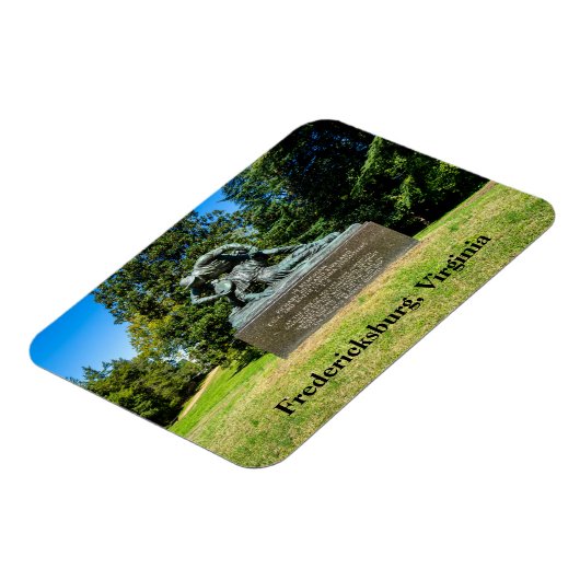 バージニアのフレデリックスバーグ戦場 マグネット (左側)