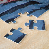 バージニアの列車の運転手の風刺画。 ジグソーパズル (側面)