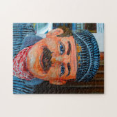 バージニアの列車の運転手の風刺画。 ジグソーパズル (横)