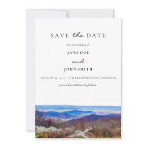 バージニアの山々 Save The Date