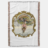 バージニアの紋章(1876) スローブランケット (正面縦)