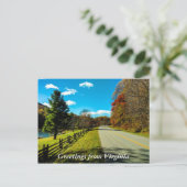 バージニアはがき3 ポストカード (スタンド正面)