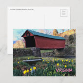 バージニアはがき ポストカード (正面/裏面)