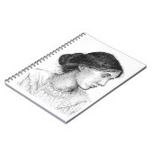 バージニアウルフインクスケッチ...仕訳帳 ノートブック (左側)