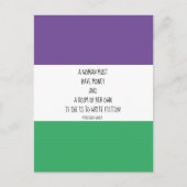 バージニアウルフ引用文はがき ポストカード (正面)