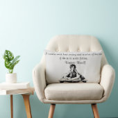 バージニアウルフ引用文 ランバークッション (椅子)