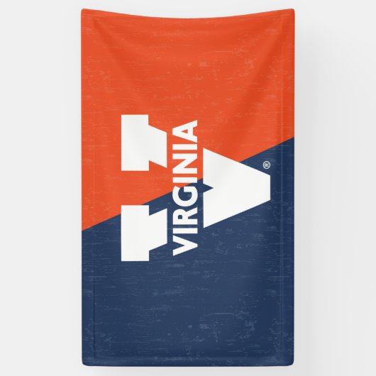 バージニアカバリエースカラーブロッ動揺してク 横断幕 (縦)