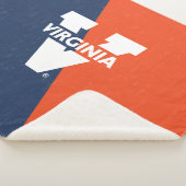 バージニアカヴァリエカラーブロッ動揺してク シェルパブランケット (3/4)