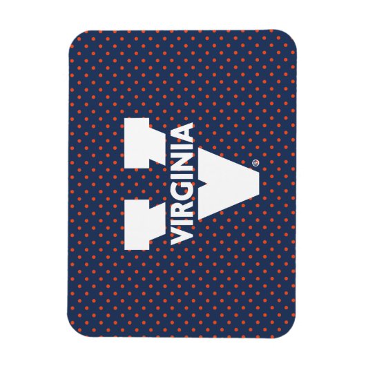 バージニアカヴァリエ水玉模様 マグネット (縦)
