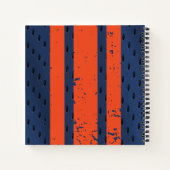 バージニアキャバリエスジャージー ノートブック (裏面)