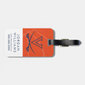 バージニアキャバリエズバスケットボール ラゲッジタグ (裏面横)