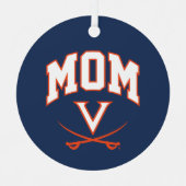 バージニアキャバリエズマム メタルオーナメント (正面)