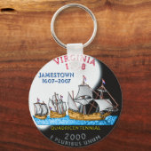 バージニアキーチェーン キーホルダー (正面)