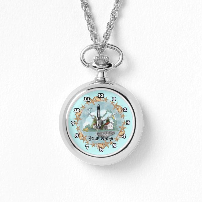 バージニアシェルズライトハウス 腕時計 (正面)