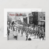 バージニアシティパレードヴィンテージはがき ポストカード (正面/裏面)