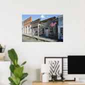 バージニアシティ幽霊タウンモンタナ ポスター (ホームオフィス)