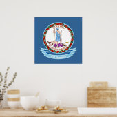 バージニアシール ポスター (キッチン)