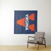 バージニアスプリットV タペストリー (インサイチュ(横))