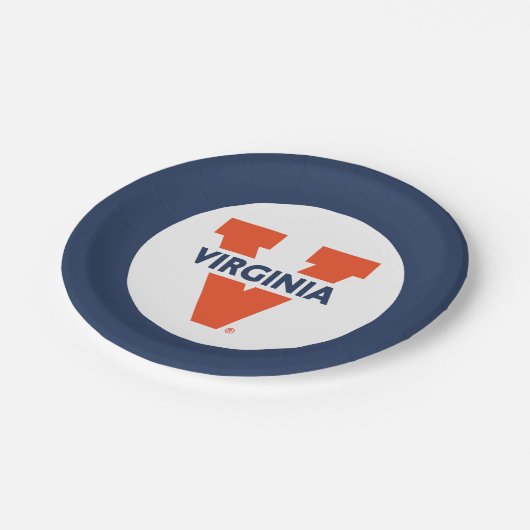 バージニアスプリットV ペーパープレート (アングル)