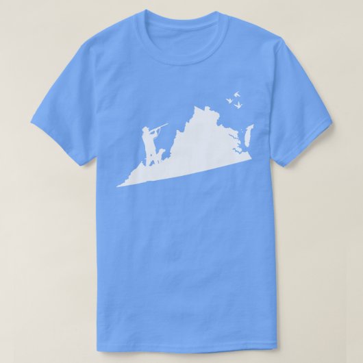 バージニアダック狩り Tシャツ (デザイン正面)