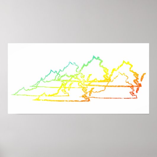 バージニアチぼやけル ポスター (正面)