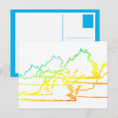 バージニアチぼやけル ポストカード (正面/裏面)