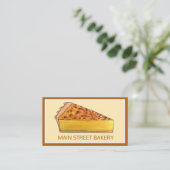 バージニアチェスパイ米国南部の料理デザート 名刺 (スタンド正面)