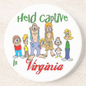 バージニアトレーラおもしろいーパークサンドストーンコースター コースター (正面)