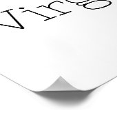 バージニアビーチの地図 – バージニア – 市地図ポスター ポスター (角)