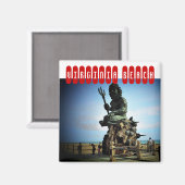 バージニアビーチカスタムマグネット マグネット (正面/裏面)